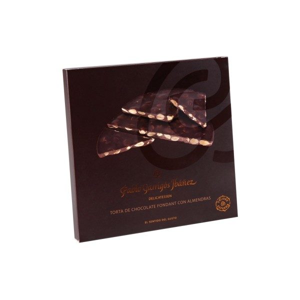 torta al cioccolato-fondente-mandorle-delicatessen-cioccolato-turron-200g